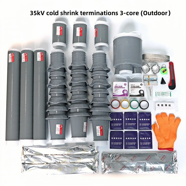 High Voltage Cold Shrink Termination